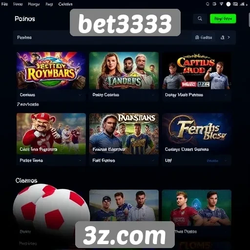 bet3333 : Análise das opções de jogos disponíveis no bet3333
